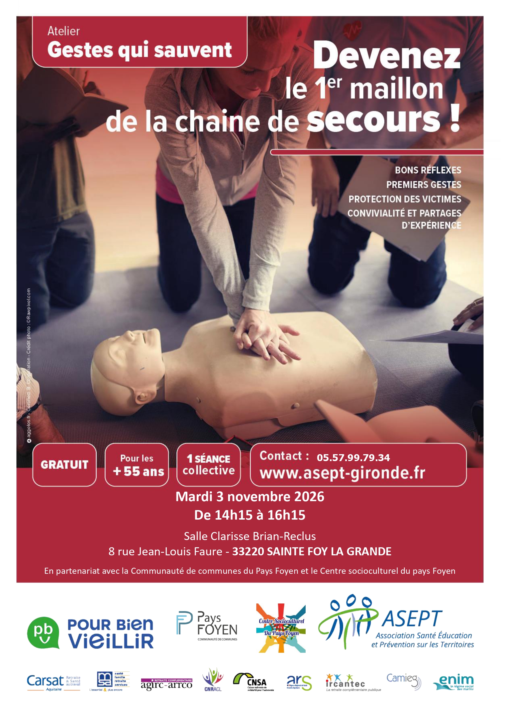 Gestes qui sauvent Ste Foy