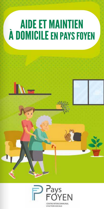 Dépliant Service d'aide et d'accompagnement à domicile du Pays Foyen
