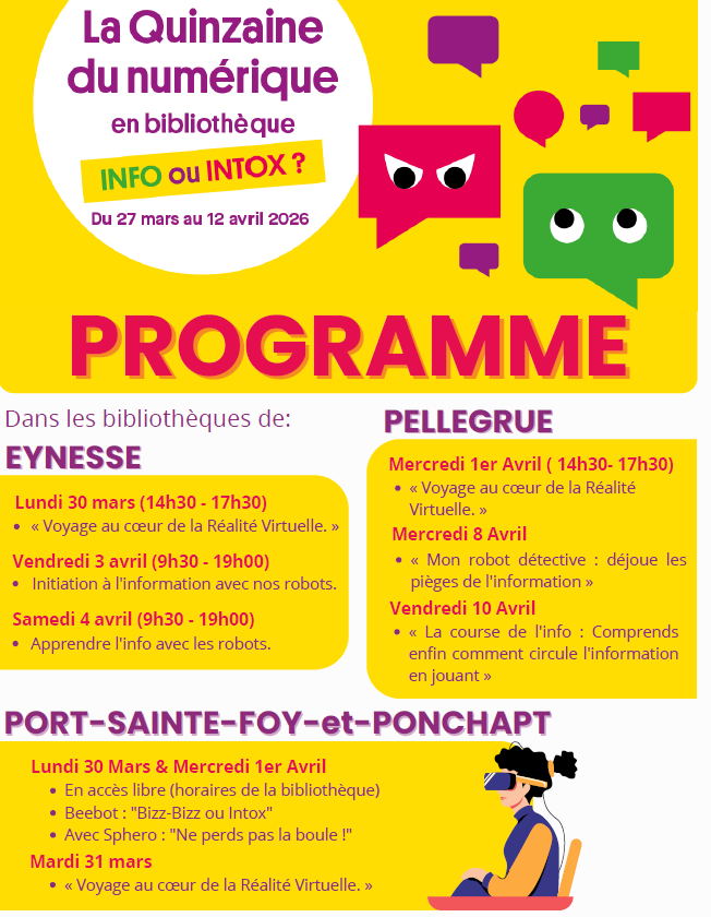 reprise de la charte graphique de l'événement où dominent des couleurs vives