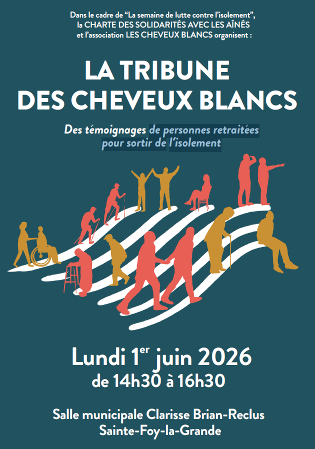 Silhouettes colorées faisant plusieurs activités.