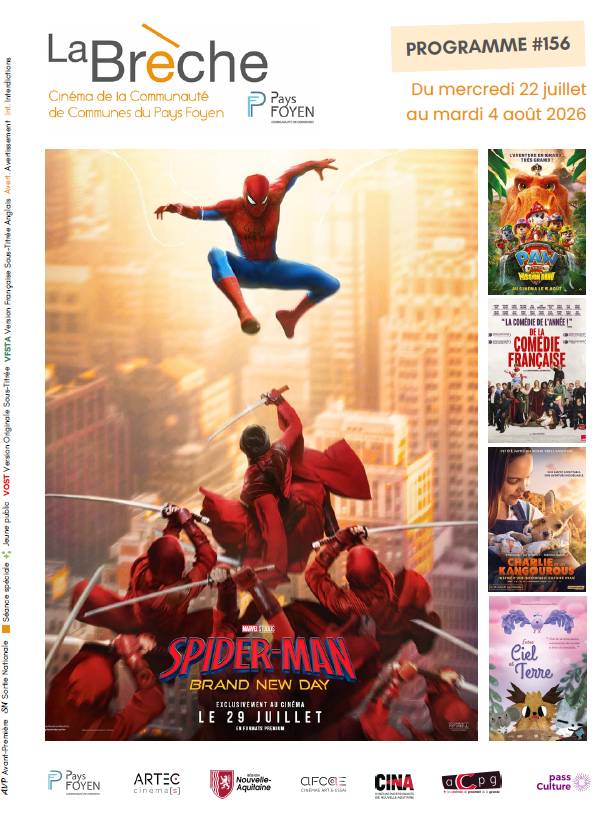 Programme ciné du 22/07/2026 au 04/08/2026