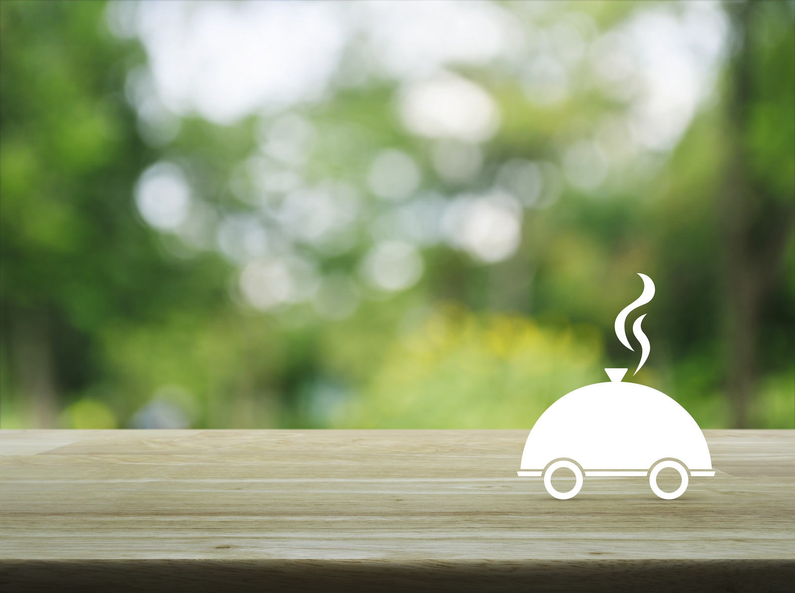 Illustration de Portage des repas